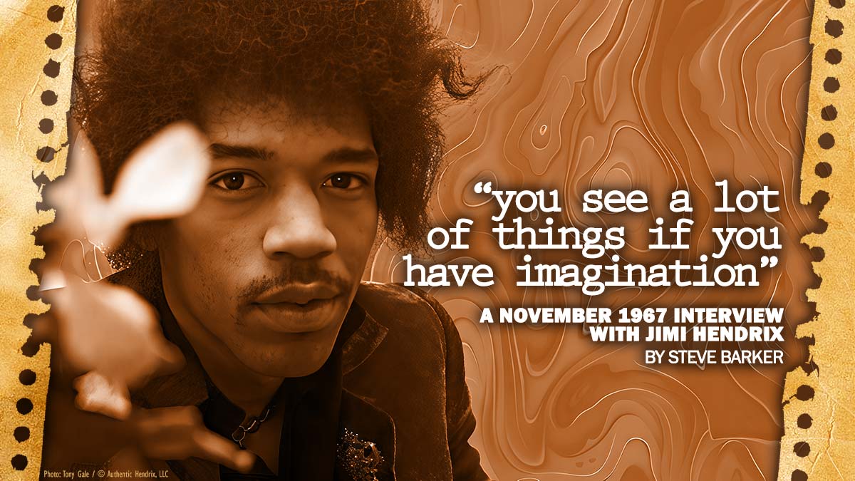 JimiHendrix's tweet photo. On November 8, 1967 The Jimi Hendrix Experience headlined a concert at Manchester University's Student Union.  Following the concert, writer Steve Barker interviewed Jimi Hendrix backstage for Unit magazine. where they discussed the group's forthcoming release Axis: Bold As Love, his inspirations, influences and future music direction. It's an insightful interview detailing some of Jimi's creative frustrations and the simple classifications that people try to label the group with.  "I don't like classification anyway, regardless of the scene... it happens to us, but that's just anybody's opinion."

Read the full interview at https://t.co/YaFM1QMael
#JimiHendrix #Hendrix #BoldAsLove #Imagination #Interview