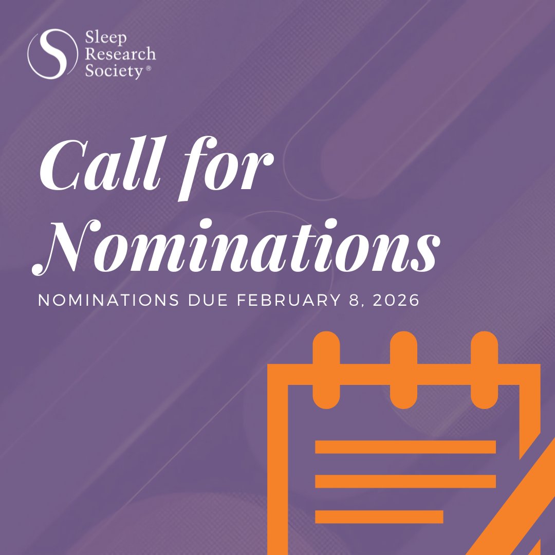 Sleep Research Society tweet media
