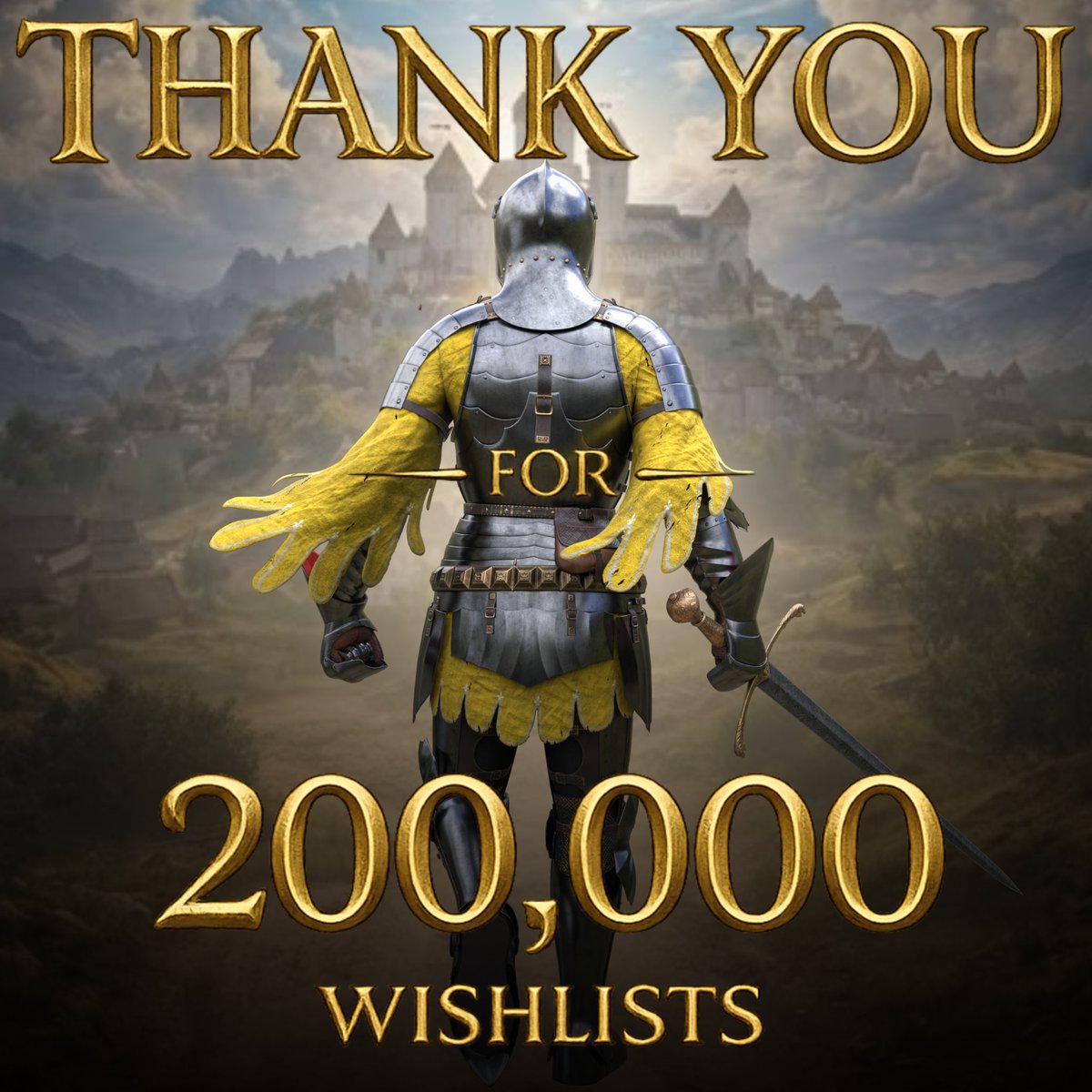 We are truly speechless.

200,000 wishlists is beyond anything we imagined.

Thank you for your support, your trust, and for believing in this journey with us!