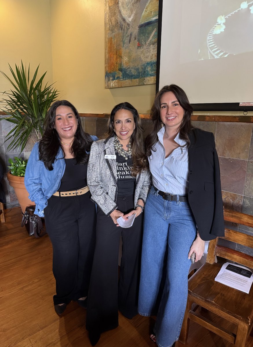 WeTalkStrategy's tweet photo. Huge thanks to @PRSA_SA for having our team members, Laura, Tina, and Alex, speak on the AI panel.

We’re grateful to be part of such a thoughtful discussion and to connect with so many communications professionals who are navigating this shift in real time. https://t.co/FyIVkl9pQK
