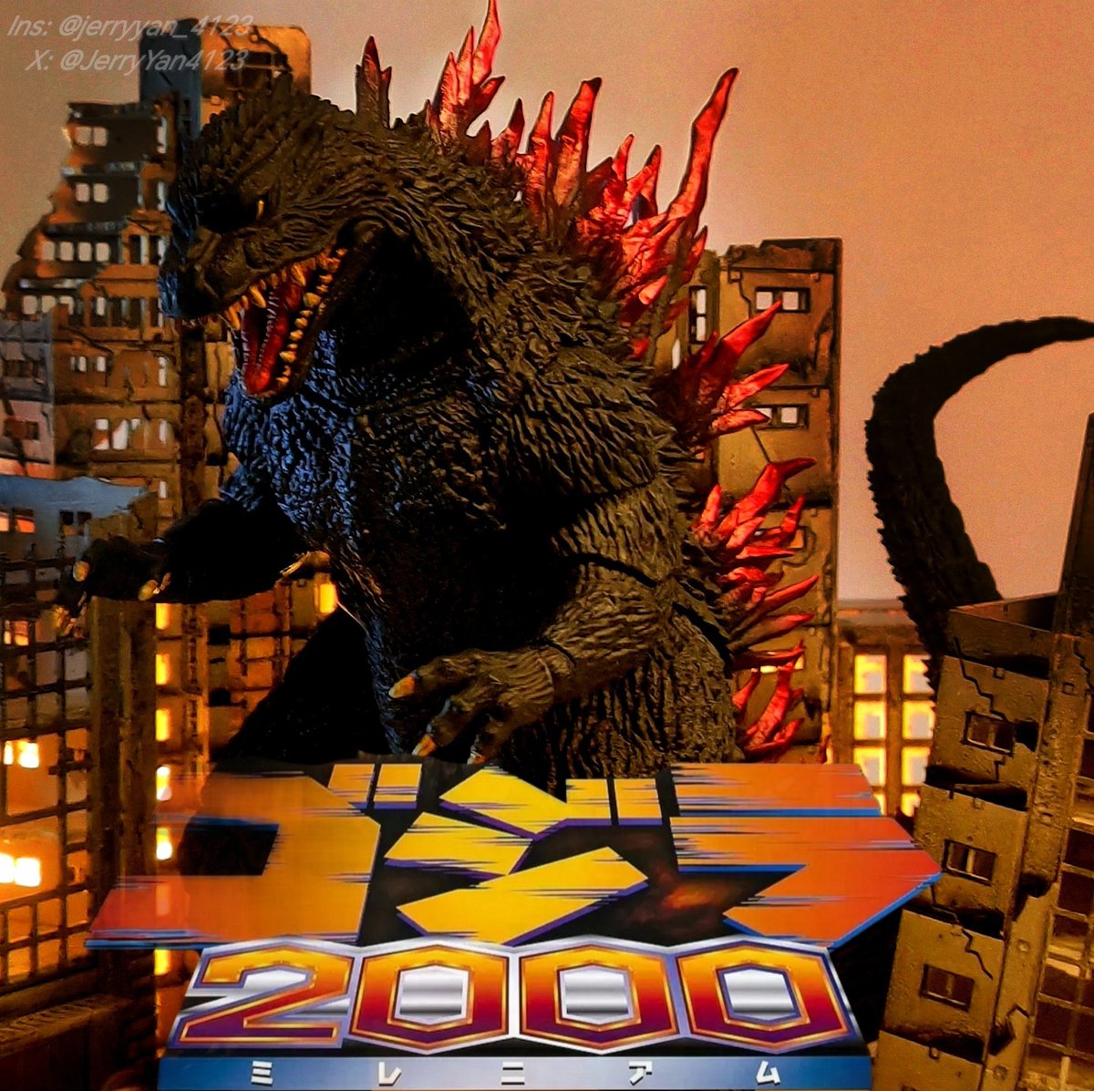 JerryYan4123's tweet photo. HIYA EXQUISITE BASIC GODZILLA 2000 GODZILLA（1999）
to be honest,the joints of toys need further optimization
Photos by @JerryYan4123
#hiya #hiyatoys #Godzilla #Godzilla1999  #Godzillafigure #ゴジラ  #哥斯拉 #ゴジラ2000  #ゴジラ1999 #SHMonsterArts @FigureLog_X @HiyaToys https://t.co/XXXUgTh2gm