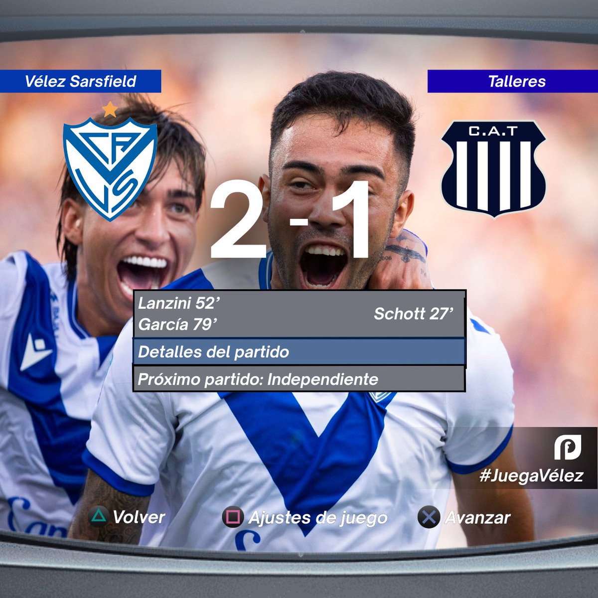 ⚽️ GANOOOOOÓ VEEEEEEÉLEEEEEEZZZZZ