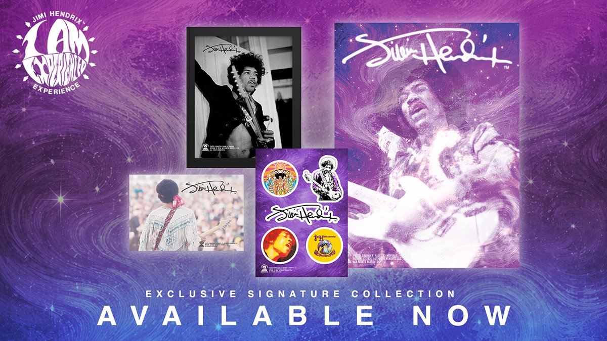 JimiHendrix's tweet photo. Check out the new additions to the Jimi Hendrix Signature Collection as part of our new January releases in the “I Am Experienced” limited edition series. Shop early for best selection. https://t.co/SxwWRO4wBV

#JimiHendrix #Hendrix #IAmExperienced #AuthenticHendrix https://t.co/9Dllu7RTTh