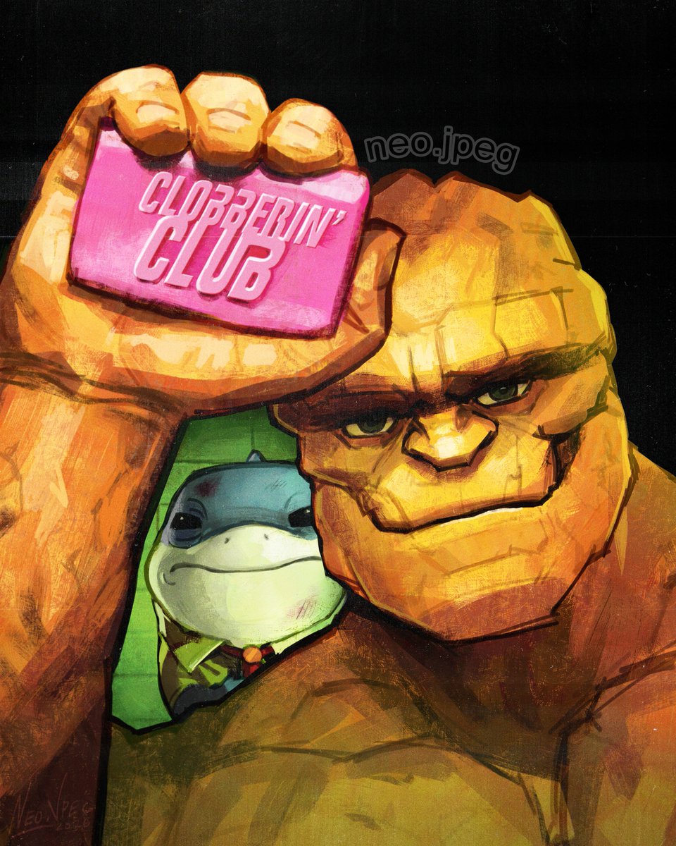 first rule of Clobberin' Club...
#MarvelRivals #jeffthelandshark #thething