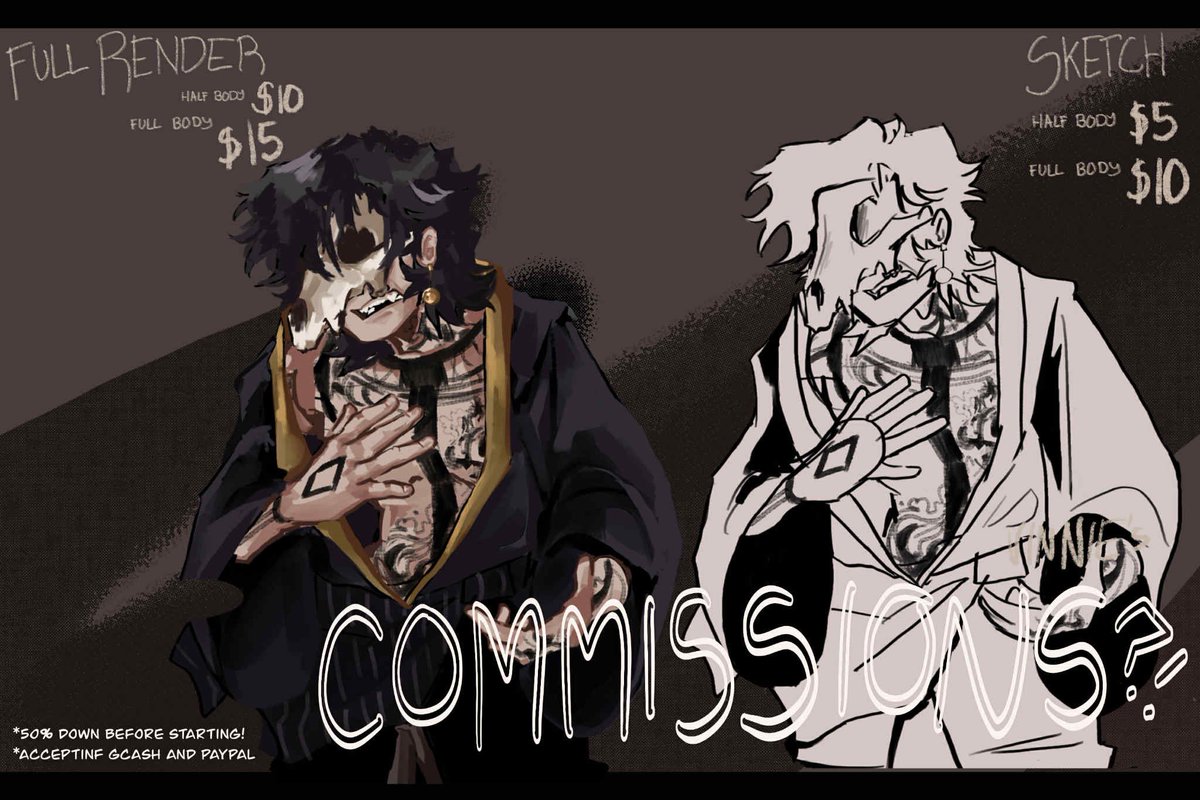 The_SeaMerchant's tweet photo. @voidxweaver Hihi!! (Im not a Bot I swear 😭) my comms are open! I used to work with png tubers for sprite assets! It’s essentially just a bunch of half bodies in different, similar poses! https://t.co/PamFi15zJa