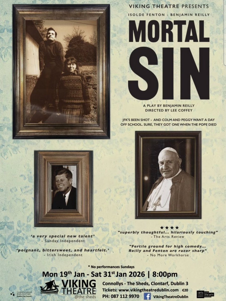 #THEATRE #REVIEW Mortal Sin <a href="/Viking_Theatre/">Viking Theatre</a> "impressive"🌟🌟🌟🌟1/2
thereviewshub.com/mortal-sin-the…