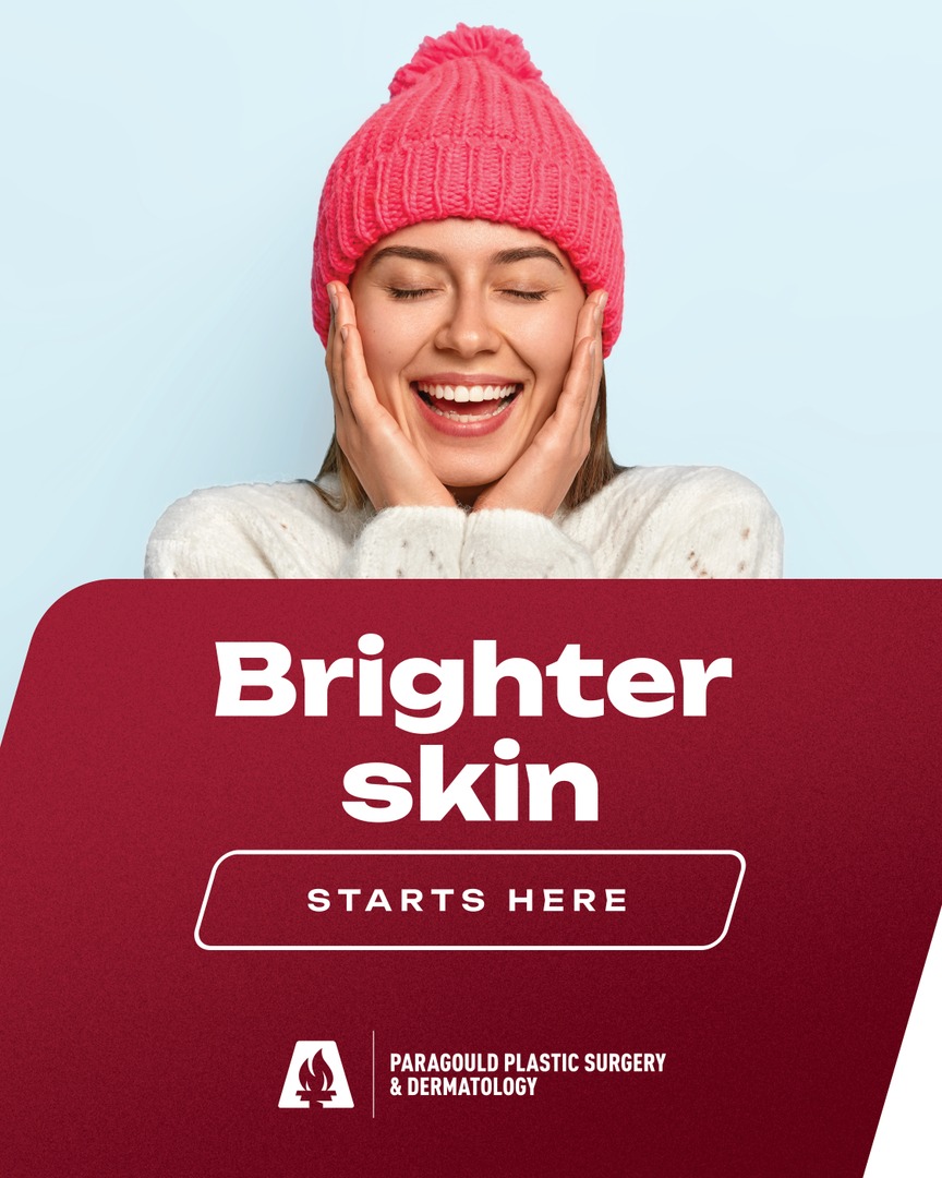 AMMCParagould's tweet photo. Winter can be tough on your skin. The good news? Paragould Plastic Surgery &amp; Dermatology can help! Our expert team is dedicated to preventing, diagnosing and treating a wide range of skin conditions and concerns. Make an appointment today! https://t.co/z2ZWNBbJif