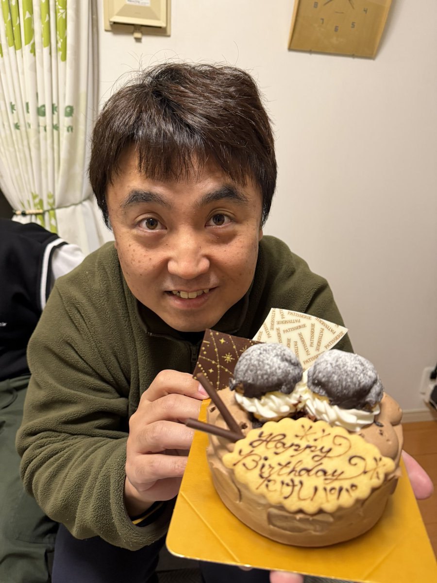 本日誕生日っ！46歳になりましたっ🎂✨️