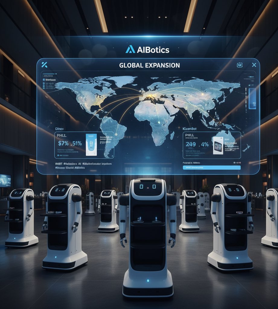 $AIBT is dominating the $90B service robot market! 
Partnered with Cannibble (CSE: $PLCN), AIBotics is deploying AI tech across Israel’s $13B hospitality sector and beyond.
The future of automation is here. 🚀
#AIBT #Robotics #AI #Tech <a href="/AiboticsAi/">AIBOTICSAi</a> <a href="/SuperRobotGX/">Super Robot 🤖🦒</a>