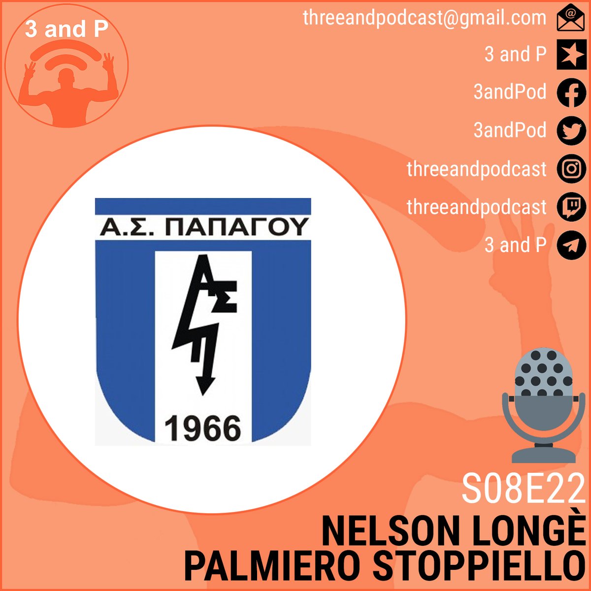 3&P podcast tweet media