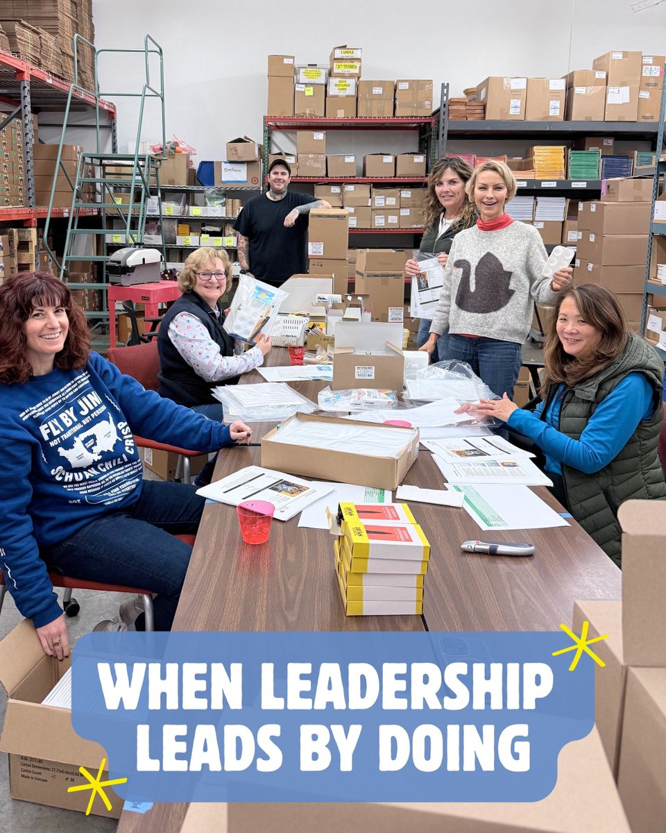 OurArtInAction's tweet image. Board appreciation post! 🔥
Our Board members jumped in to help pack at the warehouse and are matching all donations through the end of the month.
Double the impact. Double the art. 🎨💛
buff.ly/Vg8c4F9
#MatchingGift #BoardAppreciation