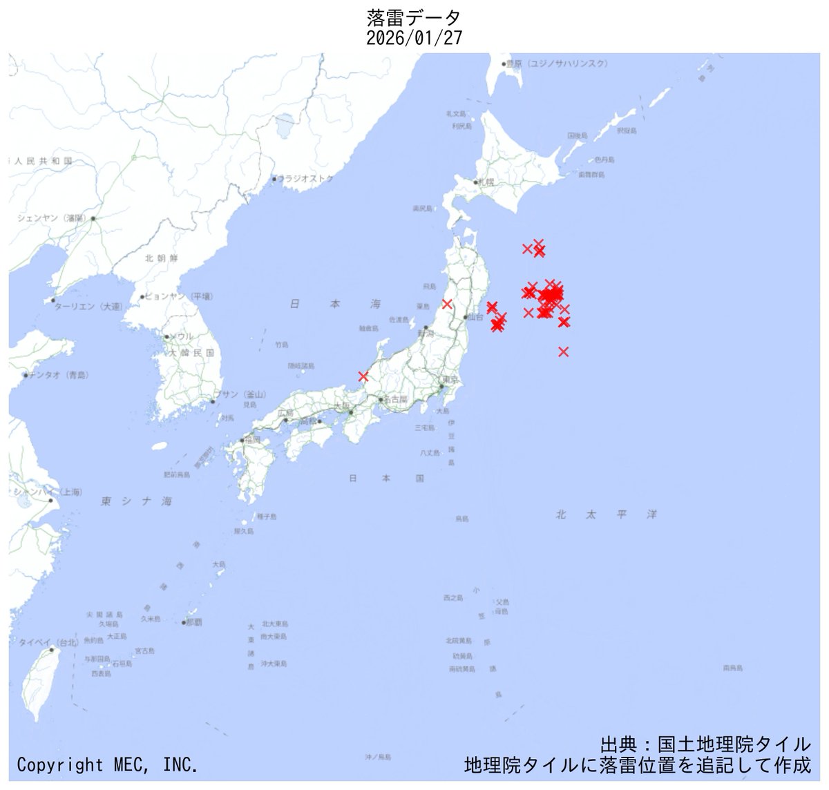 株)気象工学研究所 (@mec_kaminari) / Posts / X