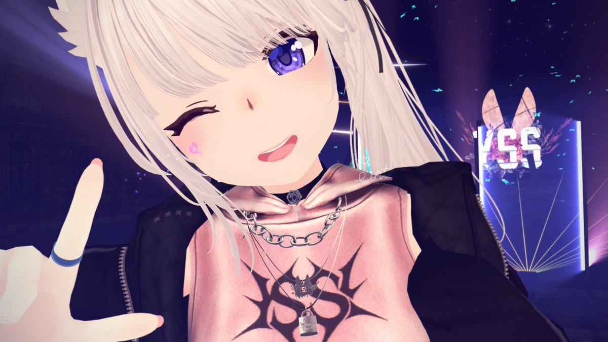 おはよー！
水曜日💖
今夜22時、HacoLiveでSAWAGE！🐱💗✨
#YSS_VRC 
#おはようVTuber