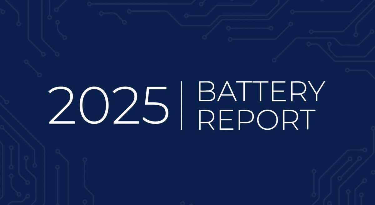 ELoosbrock's tweet image. It's that time of year again! The Volta Foundation battery report is out, and it' bigger and badder than ever before.

I read through all 769 slides so you don't have to, and distilled the learnings into one thread. Here we go: 🧵