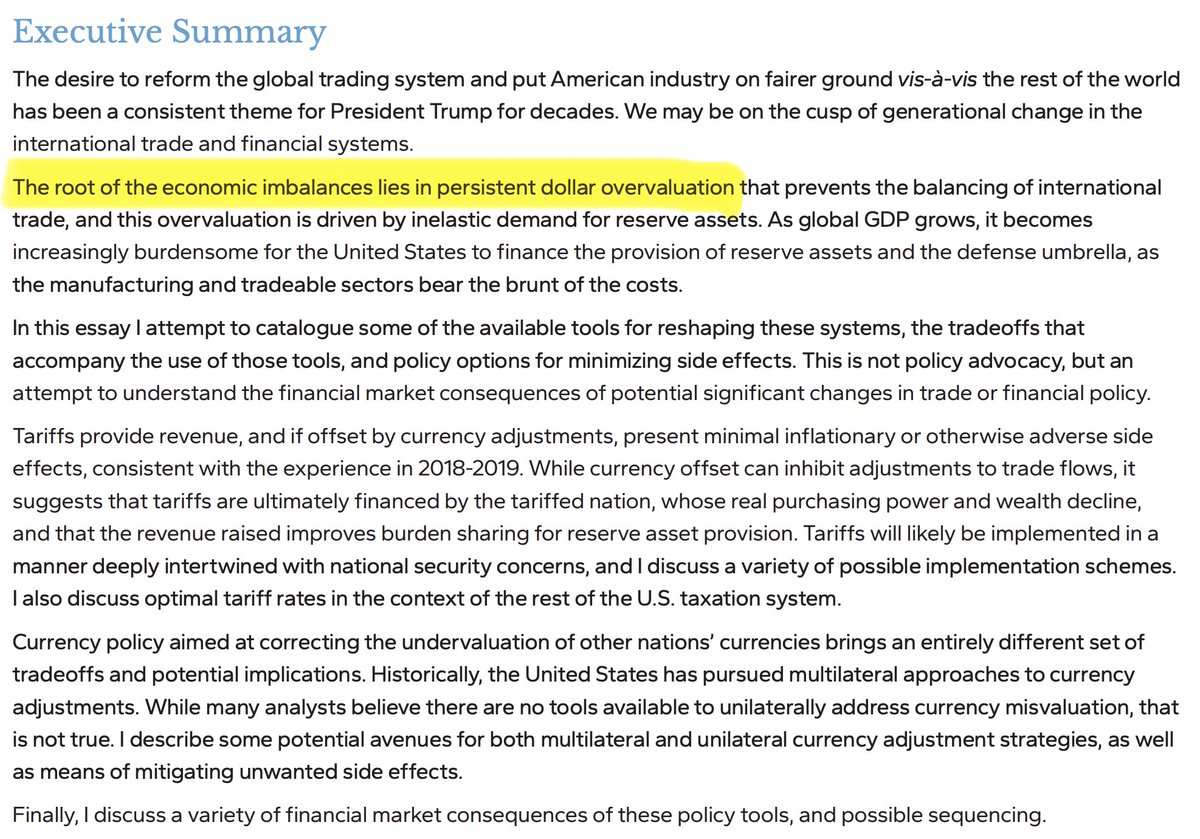 ChristianHeiens's tweet image. Someone please tell this clown that a weaker Dollar is the entire point.

Bessent did this on purpose, and yet Liberals and Finance Influencers continue to talk about this like it's some sort of economic disaster because framing it that way is politically convenient and drives…
