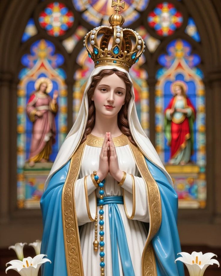 Hail the Queen of the world.