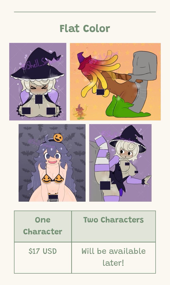 Shell 🔞(commissions open) tweet media