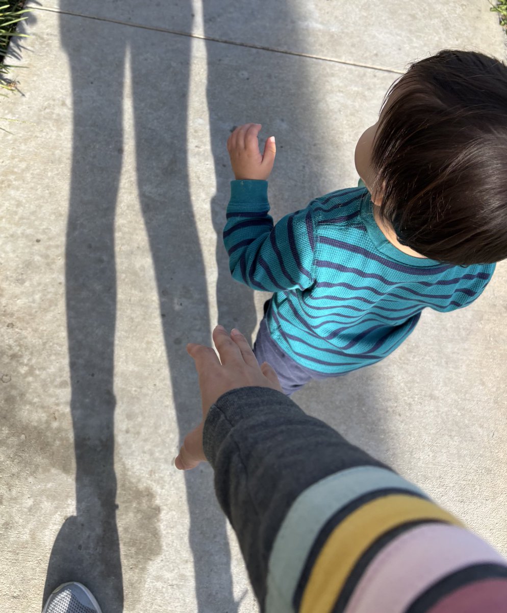 手繋ぎ期間終了(はやっ)🥺💔