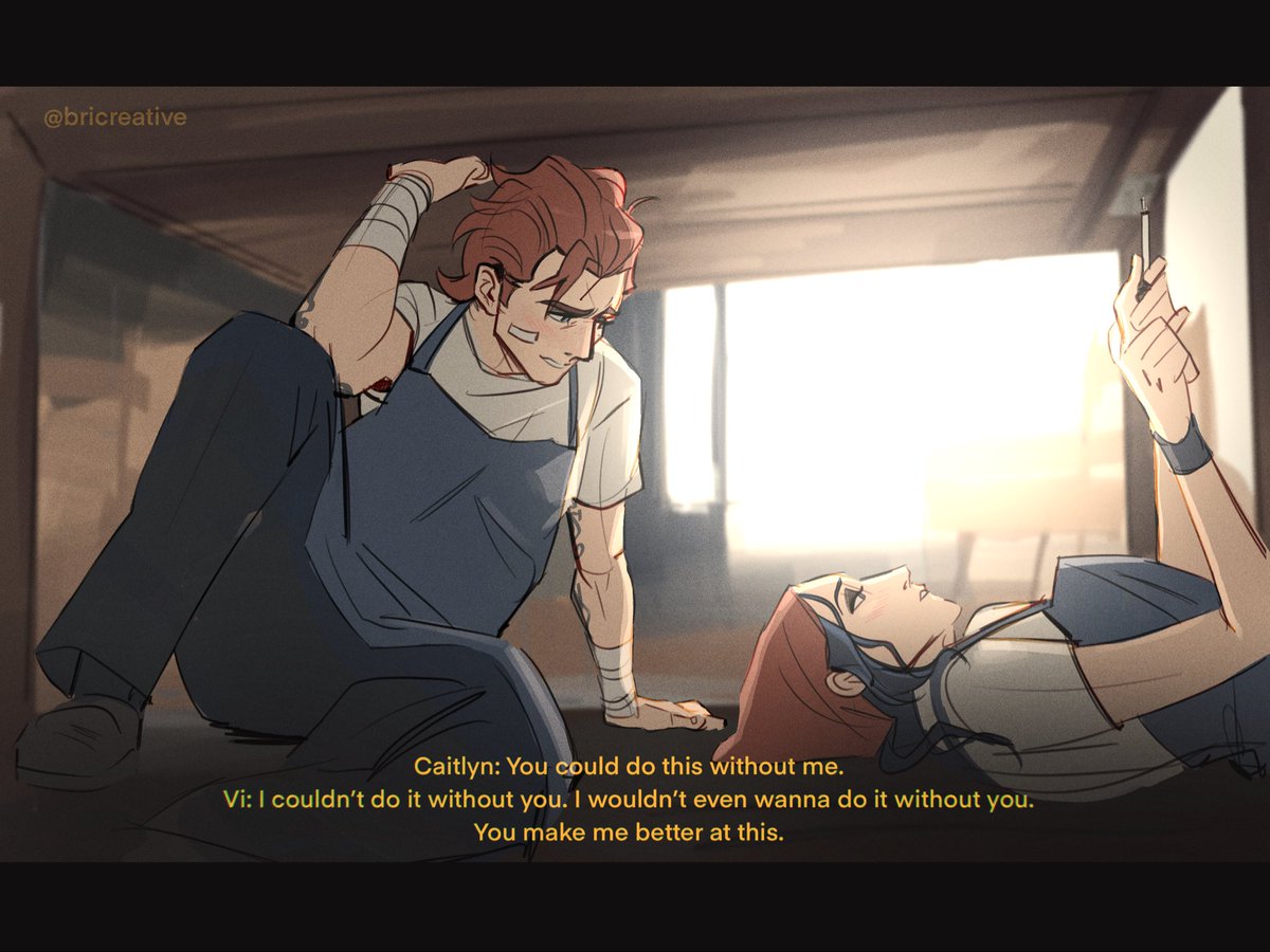 BriCreative20's tweet image. THE table scene for Caitvi/ The Bear AU