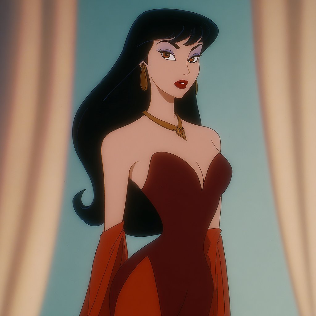 90s animation close-ups