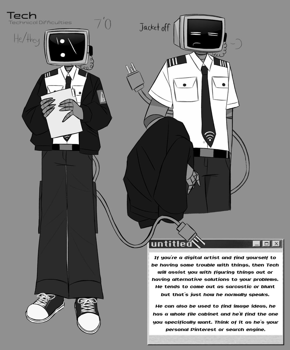 (repost) asg oc refs! #ArtStrugglesGame #ocart