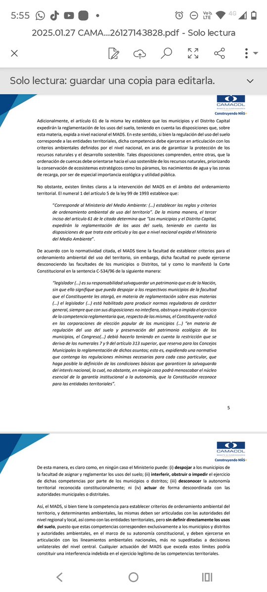 <a href="/defendemosvida/">defensoresbosqueniebla</a> <a href="/IvehtsSoto/">iveht julietta Soto</a> <a href="/FNAmbiental/">Foro Nacional Ambiental</a> <a href="/manuel_rodb/">Manuel Rodríguez Becerra.</a> <a href="/MinAmbienteCo/">MinAmbiente Colombia</a> <a href="/NoticiasUno/">Noticias Uno</a> <a href="/LigaNoSilencio/">La Liga Contra el Silencio</a> <a href="/DefensoriaCol/">Defensoría del Pueblo</a> <a href="/PGN_COL/">Procuraduría General de la Nación</a> <a href="/VoragineCo/">Vorágine</a> <a href="/STransparencia/">Secretaría de Transparencia</a> <a href="/DCoronell/">Daniel Coronell</a> <a href="/Periodicodechia/">el Periódico de Chía</a> <a href="/NachoGomex/">Nacho Gómez</a> <a href="/elespectador/">El Espectador</a> <a href="/CAR_Cundi/">CAR Cundinamarca</a> <a href="/cuestion_p/">Cuestión Pública</a> <a href="/CConstitucional/">Corte Constitucional</a> <a href="/FiscaliaCol/">Fiscalía Colombia</a> <a href="/tacundinamarca/">Tribunal Adtvo. de Cundinamarca | TAC</a> <a href="/LunaEstereoFM/">Emisora Luna Estéreo</a> <a href="/CastillMiguel/">Miguel Castillo M</a> <a href="/WRadioColombia/">W Radio Colombia</a> <a href="/alegriafonseca/">Alegria Fonseca</a> <a href="/KontraPortada/">KontraPortada</a> <a href="/IVANSERRANOAL/">Iván Serrano</a> <a href="/academiaveredal/">La academia de la nada</a> <a href="/civicosclima/">controlsocialdelimpacto climatico</a> <a href="/inst_humboldt/">Instituto Humboldt</a> <a href="/AmbienteCund/">Secretaría de Bienestar Verde</a> <a href="/polinizadoresco/">Polinizadores</a> <a href="/MaximoG67244335/">Maxi Villegas</a> <a href="/mmustafal/">M Mustafá</a> <a href="/acciondirekta/">Carlos Nicolás Casas</a> <a href="/MarioNoriegaT1/">Mario Noriega T</a> <a href="/VeedEmClimaBog/">Veeduría Emergencia Climática Bogotá D.C.</a> <a href="/veeduria_aguas/">Veeduria Las Aguas del Vicacha</a> <a href="/sostibabuyes/">SOS Humedal Tibabuyes</a> <a href="/riosyhumedales/">Congreso Ríos y Humedales</a> <a href="/JPBarrientosH/">Juan Pablo Barrientos</a> <a href="/JuanCar70316919/">Juan Carlos Romero Pulido</a> <a href="/AmbientalistaE/">AmbientalistaEcólogo</a> <a href="/ANLA_Col/">ANLA</a> <a href="/RELE_CIDH/">Relatoría Especial p/la Libertad Expresión (CIDH)</a> <a href="/dw_espanol/">DW Español</a> <a href="/MMMaldonadoC/">Maria Mercedes Maldonado</a> El Cerco a la Sabana de Bogotá – Desnudando la Estrategia de Camacol frente al Ordenamiento Ambiental !!
​​El reciente memorial remitido por <a href="/CAMACOLBOGOTA/">Camacol B&C</a> al <a href="/MinAmbienteCo/">MinAmbiente Colombia</a> no es solo un documento técnico; es la más reciente pieza de una contraofensiva jurídica y narrativa de
