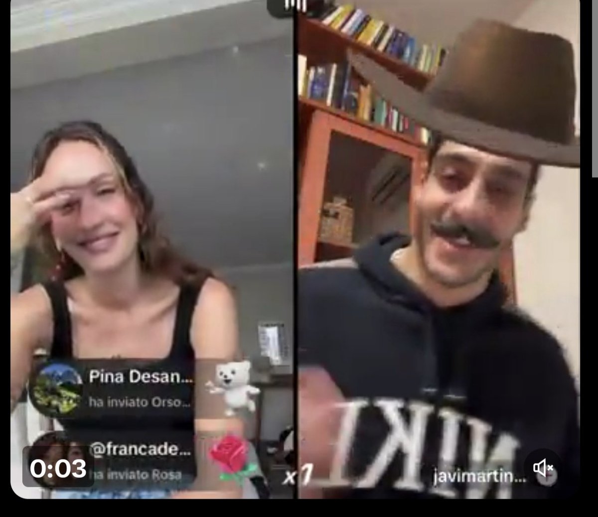 La cs + triste Ke è convito di aver fatto una cs grandiosa e lei ride ma c'è qlcn vicino a lui Ke gli può far capire Ke è sl un poverino snz arte ne parte Nn sa giocare a 🏐 cm potrebbe fare ridere.. e poi la cosa 😂Ke è convinto Ke lancia 🏹
<a href="/helenaprestes/">helenaprestes 🐅</a> <a href="/Javi7Martinez7/">Javi_Martine7</a>