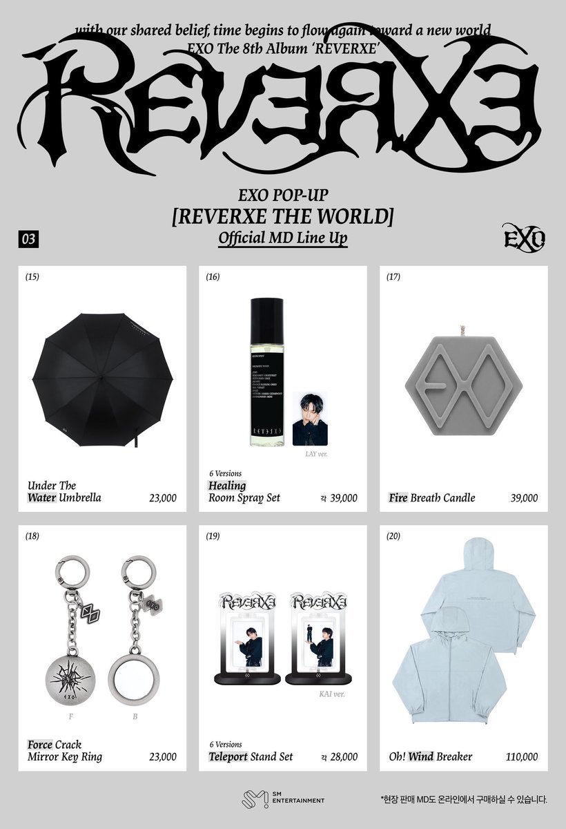 EXO 2026 POP-UP [REVERXE THE WORLD] MD @Ktown4u_JAPAN 様の共同購入