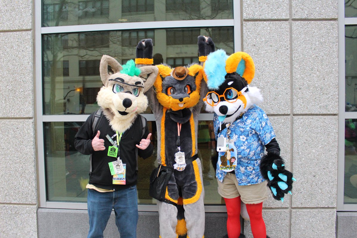 TrashysAlley's tweet photo. My fursuit children!!!! So glad my lil fur family is growing!! #fursuit #fursuitmaker https://t.co/aaCzDPuarQ