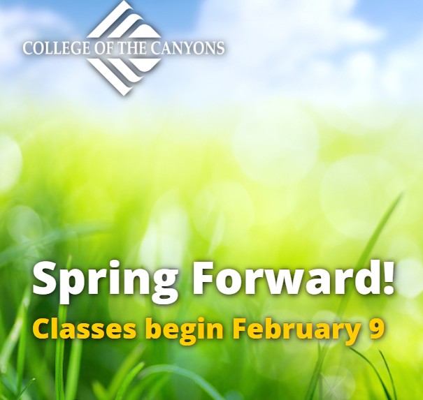 Take a class at our Canyon Country Campus! Registration is open for Spring 2026 classes, which begin on Monday, February 9th! If you have any questions, please contact our Admissions &amp; Records Office at 661-362-3280 or visit us in person!