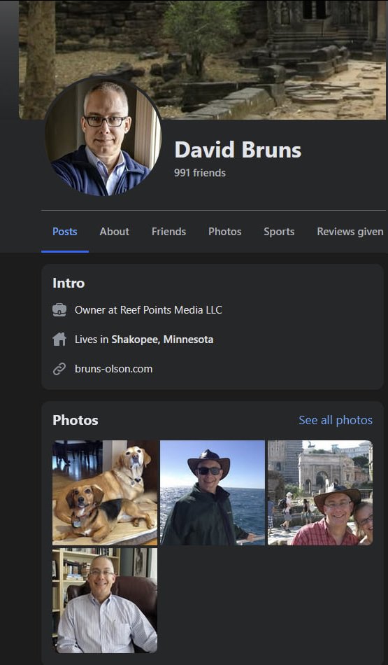 jimmy_rustlin's tweet photo. Meet David Bruns, you might know him as TEMU Tom Clancy since he's a MN-based author of military styled fiction. He was spotted on camera in Brad Tabke's Antifa ICE Watch training. What you think his next book should be called? https://t.co/43NsUo0f56