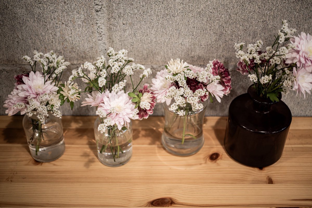 yoyo_com_'s tweet photo. 京都のカフェにて。
テーブルという「舞台」に向かう前の、静かな楽屋裏。コンクリートの壁を背に整列する姿は、出番を待つ俳優たちの緊張と高揚に似ています。
ズマリットが、その「待機する時間」の温度まで写してくれました。
#Summarit #Leica #SonyAlpha #α7S #オールドレンズ #Kyoto #Flowers https://t.co/TdVAgMk07v
