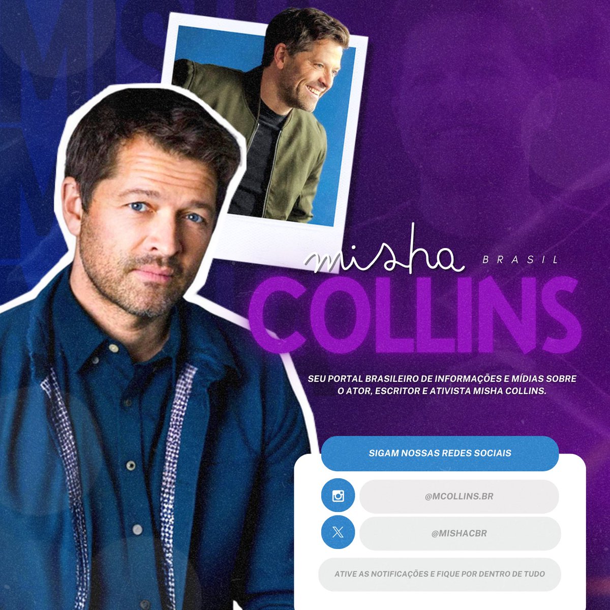 misha collins brasil tweet media