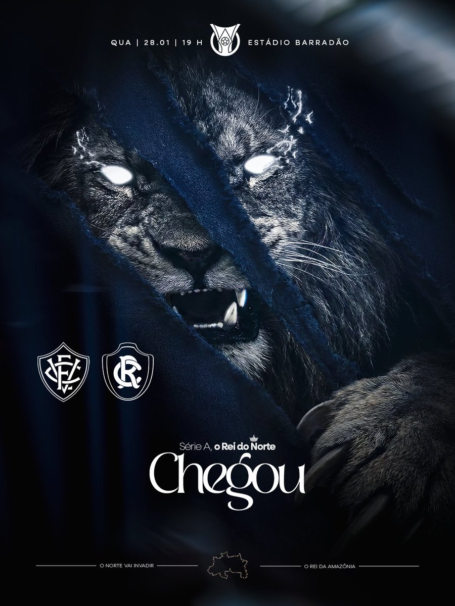 ClubeDoRemo's tweet image. O LEÃO VOLTOU! 🦁👑

Amanhã é dia do Rei da Amazônia estrear pelo Campeonato Brasileiro da Série A. Às 19h, o Clube do Remo entra em campo contra a equipe do Vitória, no estádio Barradão. 

#OReiDaAmazônia