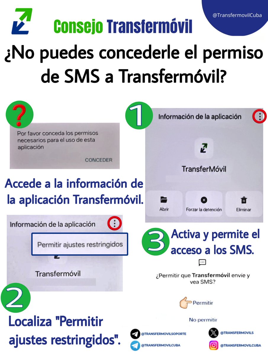 Información útil para ti 
#EtecsaTeAcompaña