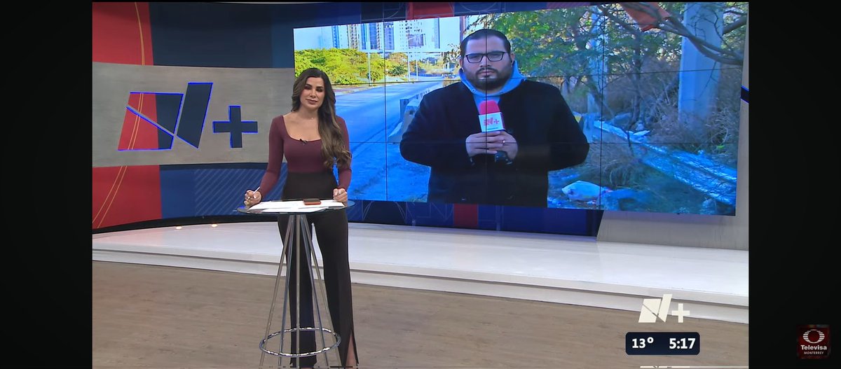 Maravillosa espectacular preciosa hermosa amiga <a href="/paolatanguma/">Paola Tanguma</a> en <a href="/nmasmonterrey/">N+ Monterrey</a> besos 😘