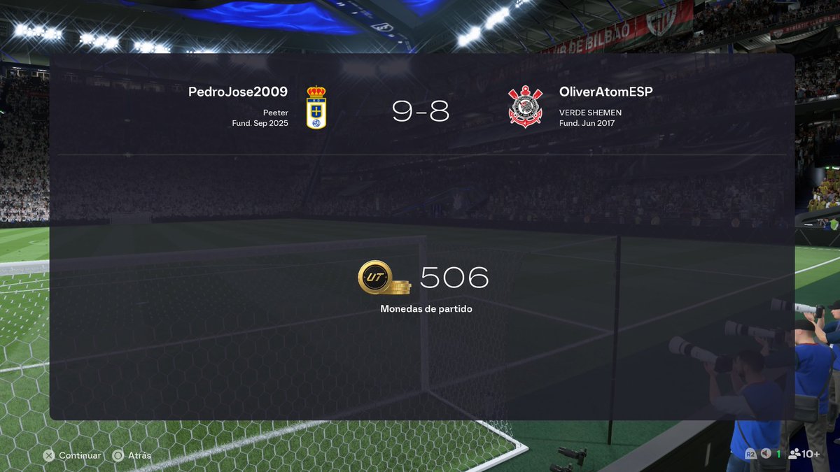Dicen que si no sacaban el 25x82 el FC26 estaba muerto, el juego lleva muerto meses antes de todo eso, la defensa cpu sigue existiendo, que no se pueda mover al portero es un desquicio para los putos goles de calidad y de tiro raso. No es normal este juego. Es ridiculo