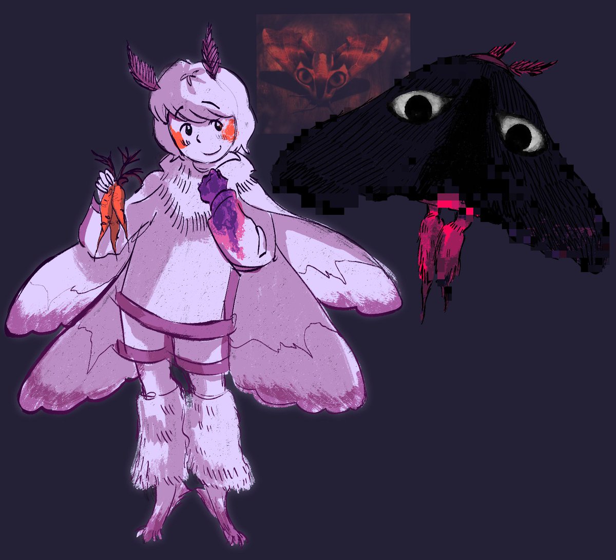 saw that awesome sky moth fanart and thought about micha
#AReGect