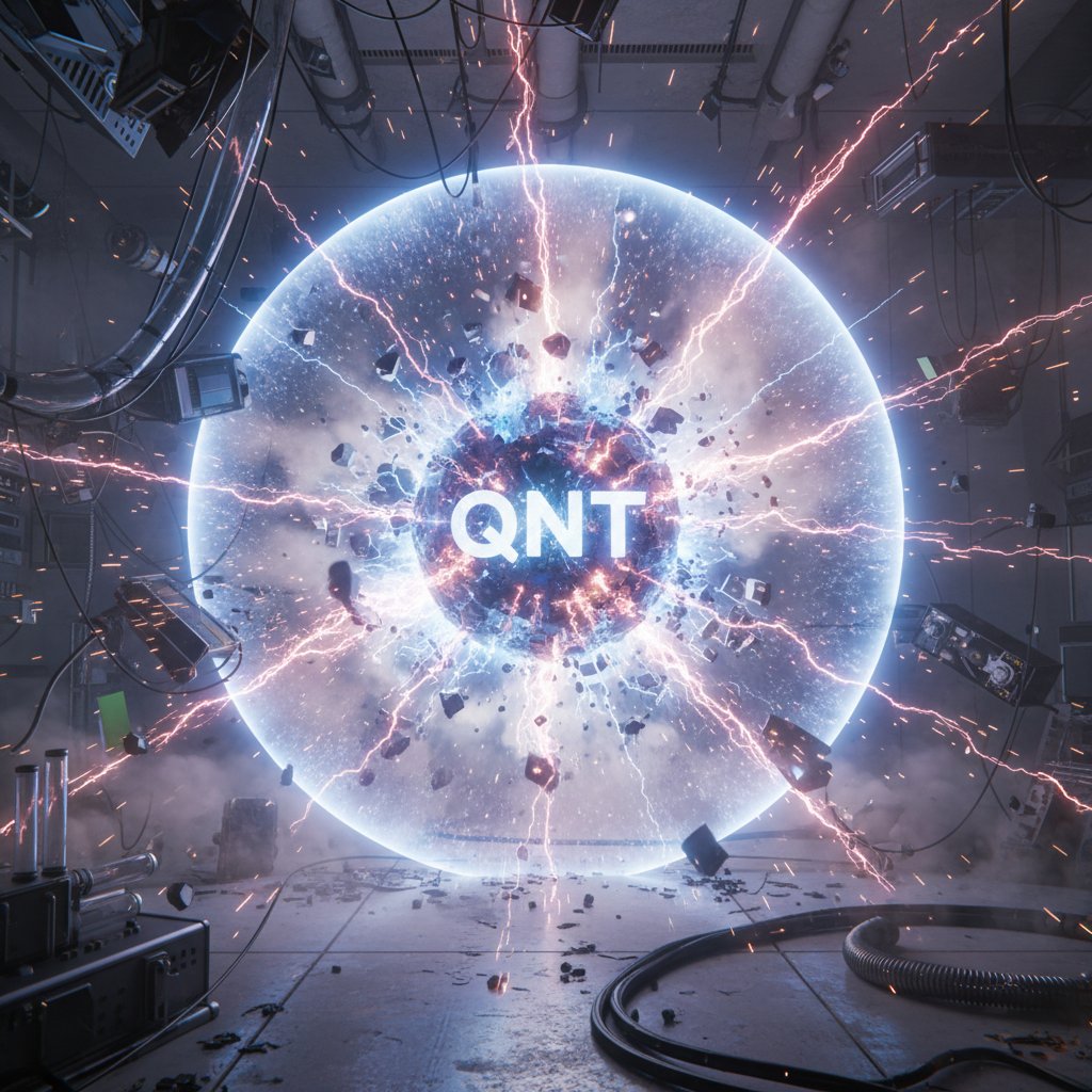 FlyIbis's tweet image. What happens when $QNT breaks out from 4 years of sideway action?