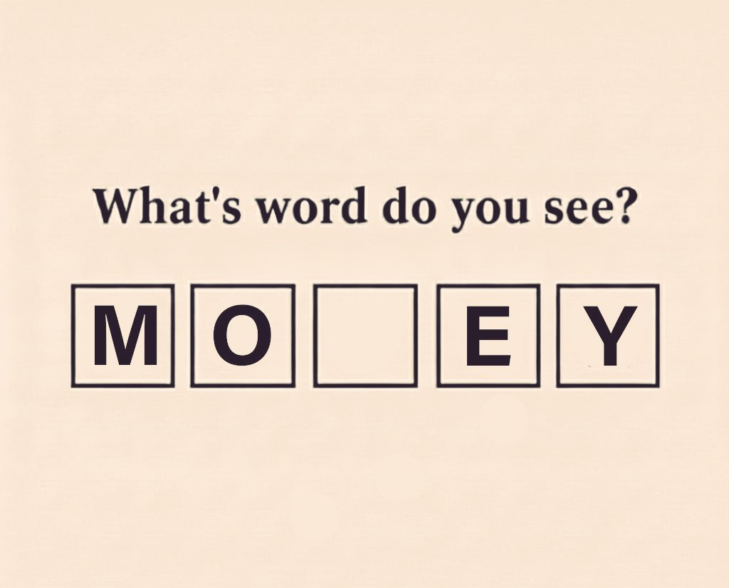 What's The word do you see?