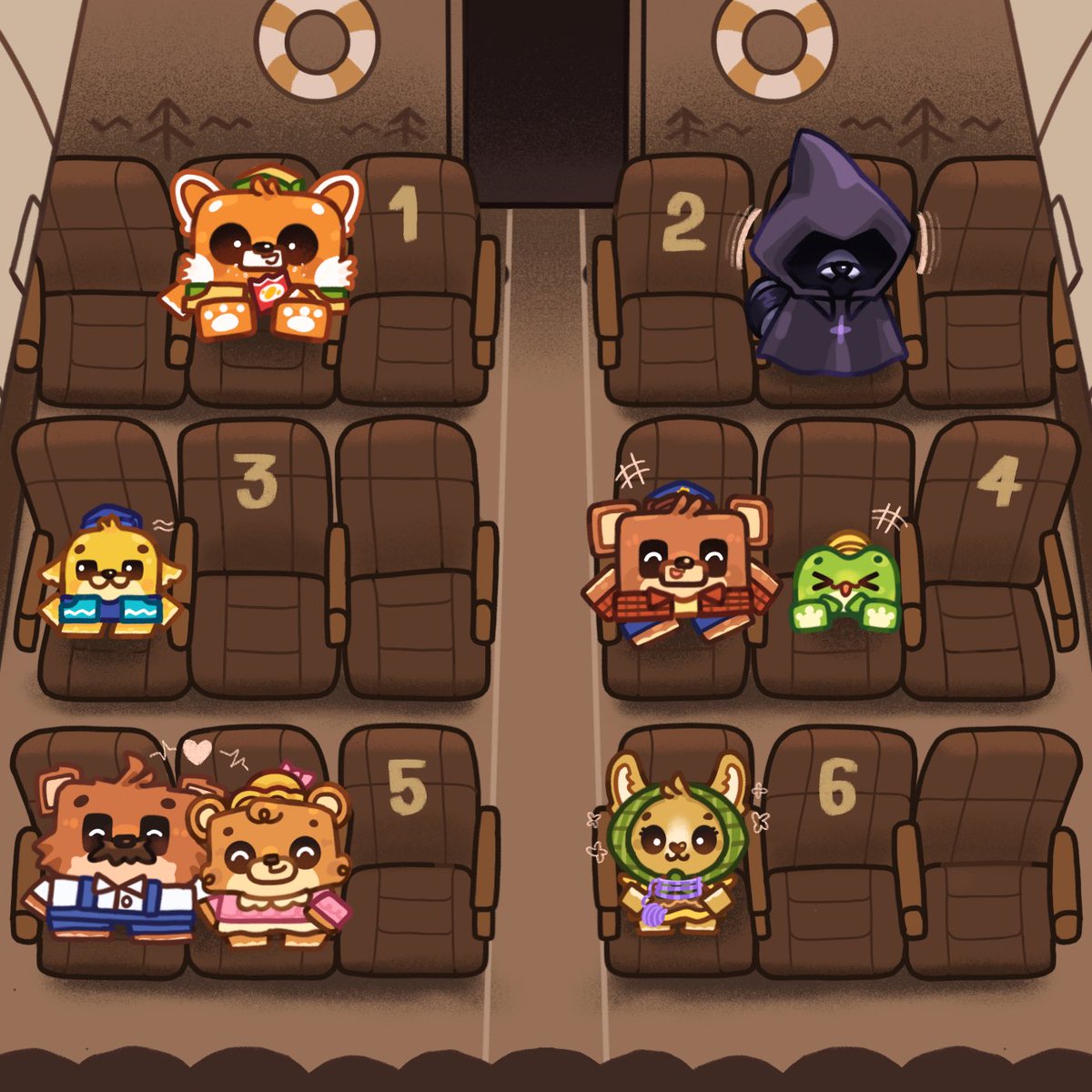 ไฟลท์ 10 ชม นั่งเลขไหนดีน้าา #starfalls