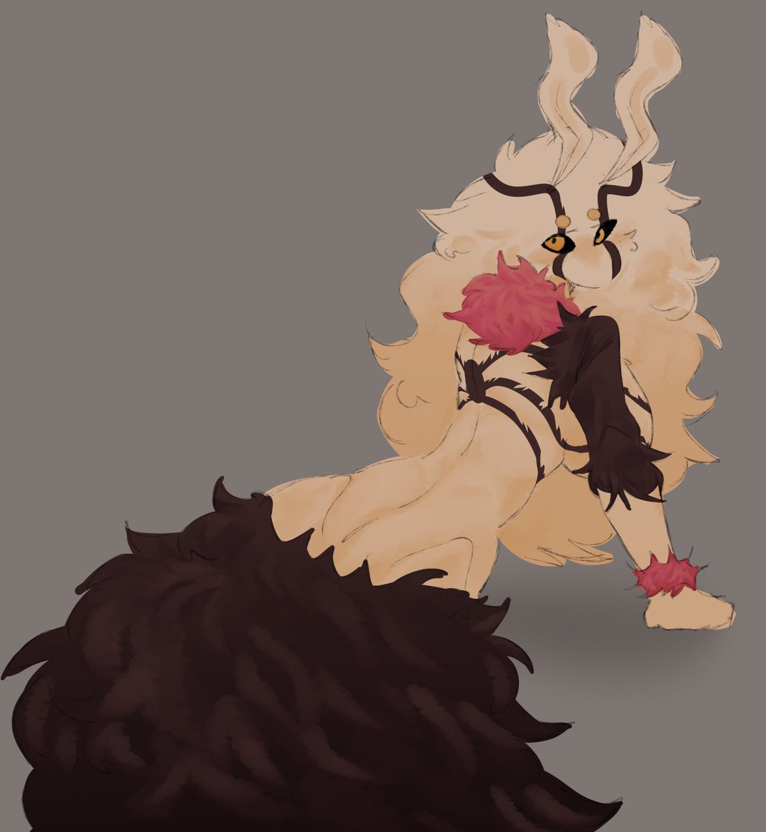 Moreguee's tweet image. Card mothgirl (prob will change her a bit in next drawing)