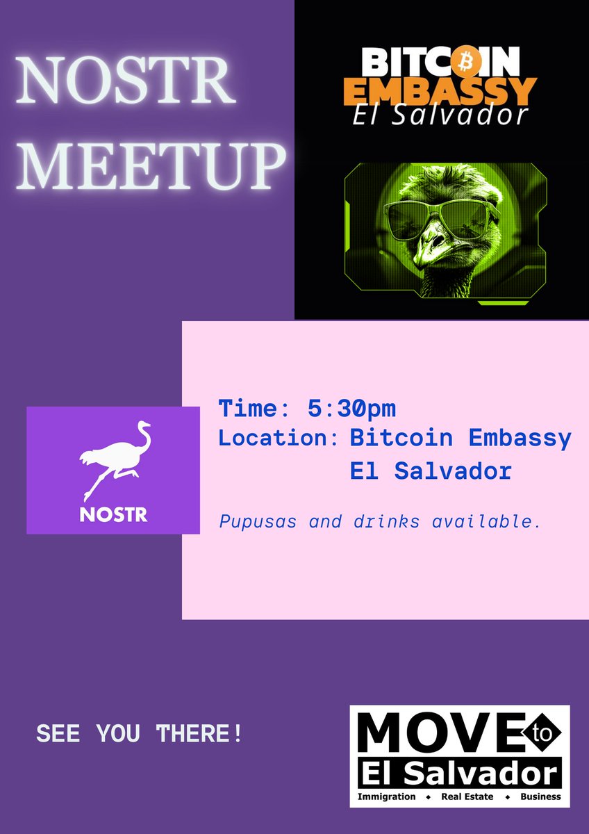 Bitcoin Embassy El Salvador tweet media