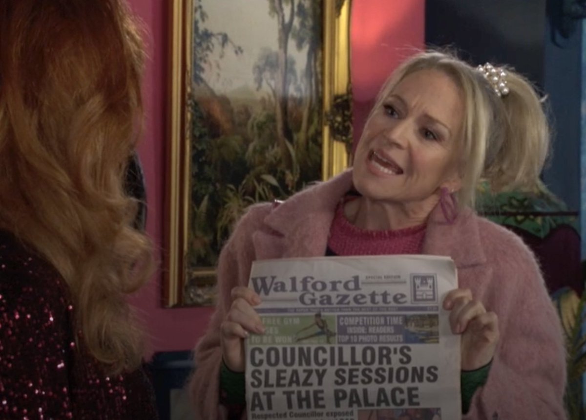 Remember when Clenshaw told us not to worry and said the show was in safe hands with Wadey? #EastEnders