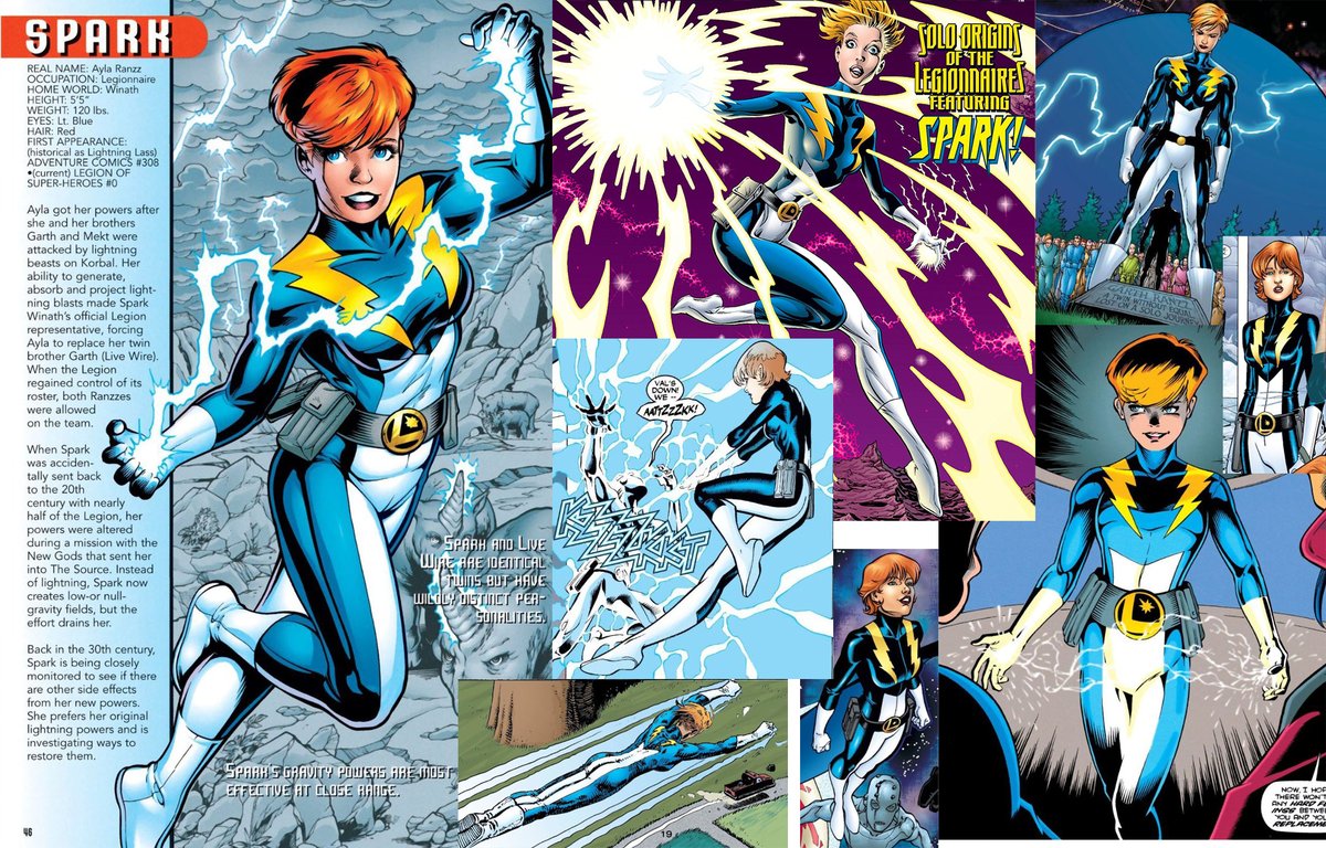 Legion of Super-Heroes Visual Reference tweet media