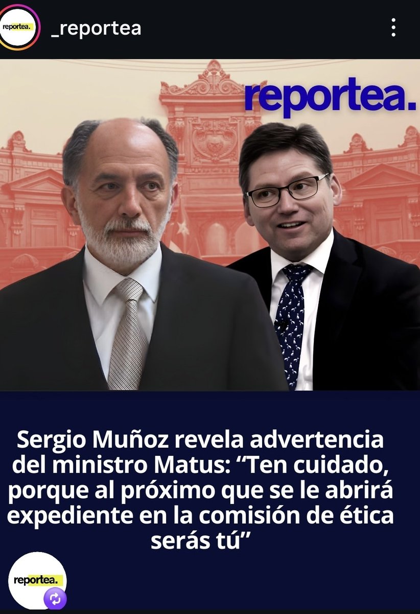 A Sergio Muñoz el mejor ministro de la corte suprema le hicieron la cama, Vivanco y su banda de delincuentes.