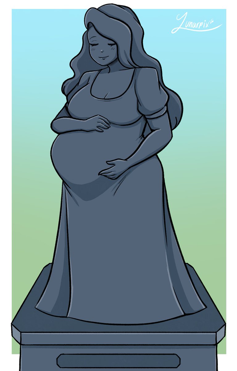 Statue of Serenity 💙

I got to name this statue after an old OC of mine cus she kinda looks like her!

[C0/MM] for Preggopixels 

#pregnant #pregnantart