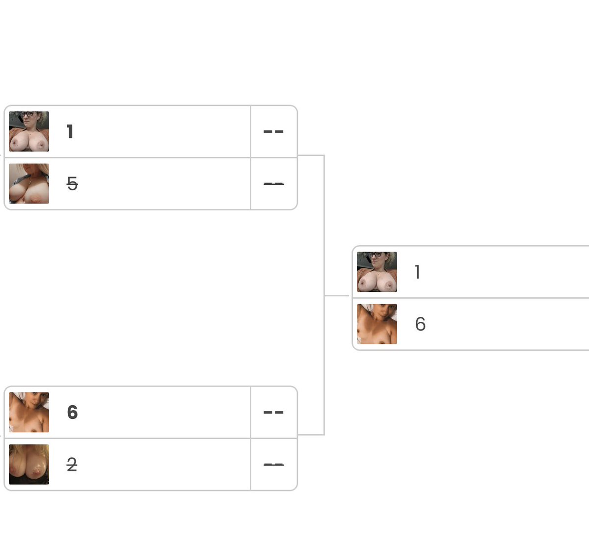 SpicyCoupleNE's tweet photo. The Main Event is here!

Is photo 1 too much of a JUGgernaught?  Can the 6 seed continue its SINderella story? https://t.co/NJDfaH2faP