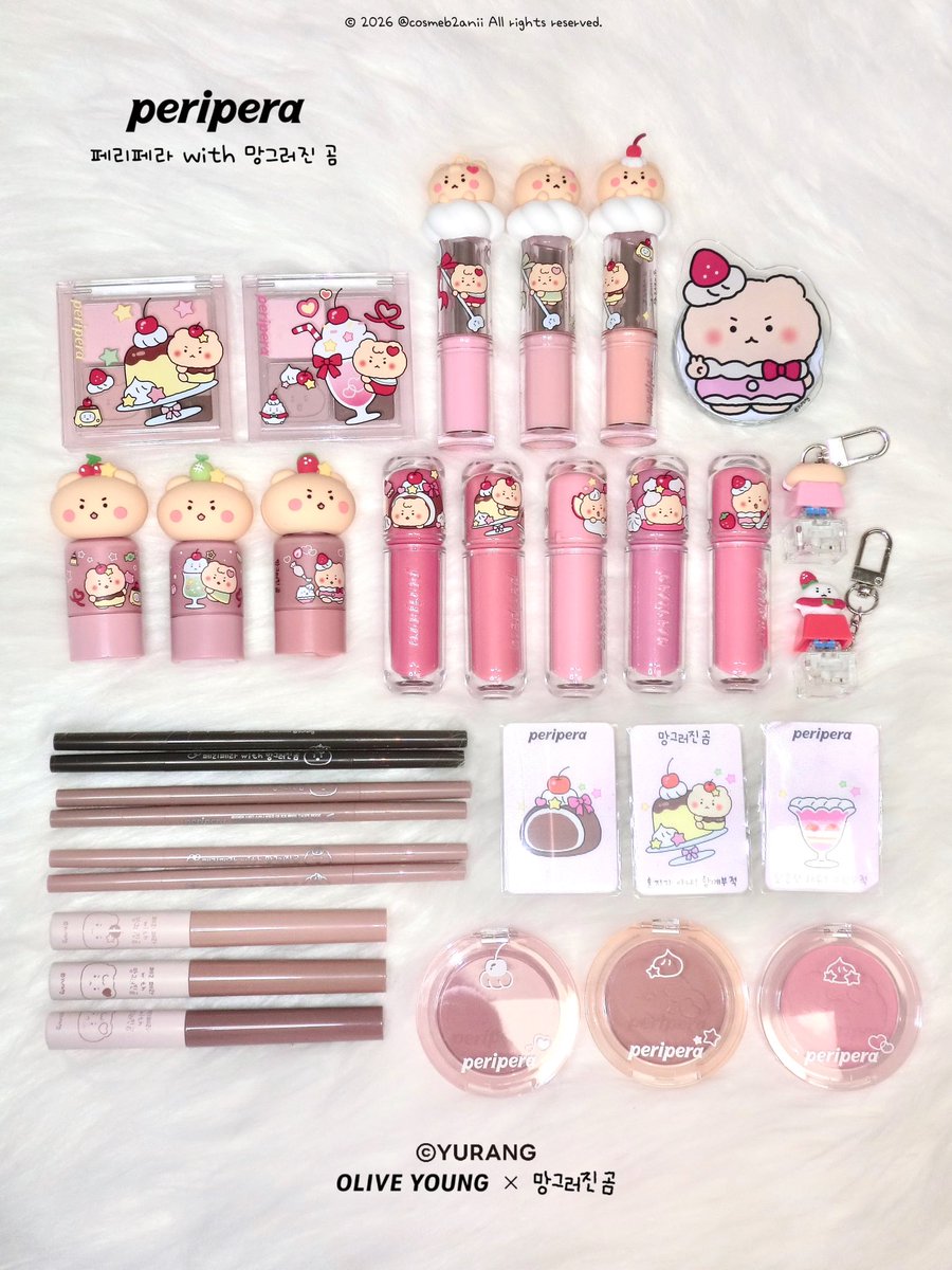 cosmeb2anii's tweet image. #광고 #페리페라광고 @periperakr 
#RT이벤트 콜라보 중 희망 제품 1개를 드려요! ( 5인 )

페리페라의 달콤한 색감에 퐁당 빠져버린 망곰이 🧸🎀

콜라보 제품들 중 진짜 대박이라고 느꼈던 무드 글로이 틴트를 소개해드릴게요!

기존 잉무글보다 훨씬 맑은 색감과 물먹광립으로 리뉴얼 됨•• 진짜…