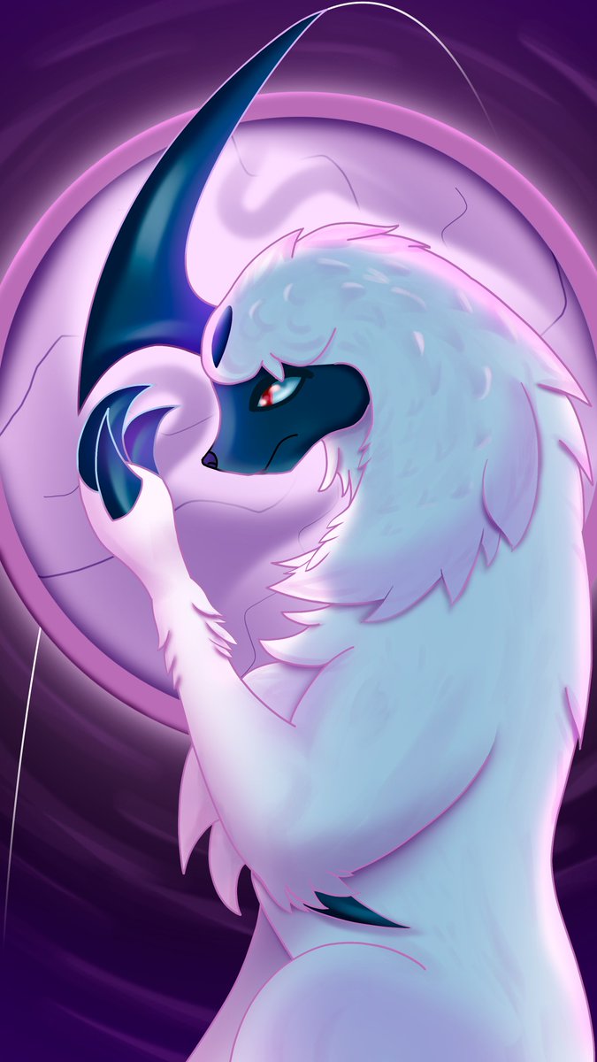 SnipesTZ's tweet photo. Absol using future sight, or at least my interpretation of the move :3
#Pokemon #fanart https://t.co/9F9knQfoWz